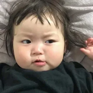 🍃 emoji korean baby by @jenki_e Telegram sticker 17 of 60
