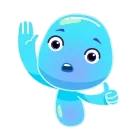 ✋ emoji Soul Telegram sticker 22 of 25