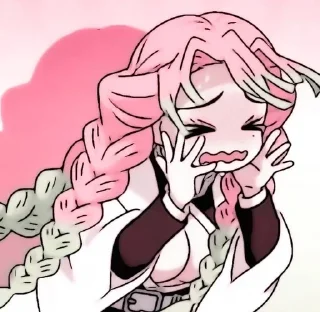 🌷 emoji 🍡Kanroji Mitsuri🍡 @Earth928B Telegram sticker 22 of 65