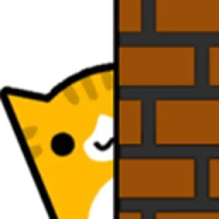 Sticker from Geometry dash