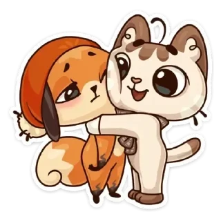 Sticker from Лиса