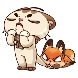 💟 emoji Лиса Telegram sticker 16 of 30