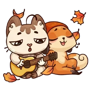 💟 emoji Лиса Telegram sticker 20 of 30