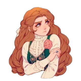 Sticker from Magical Girls by @peach_artworld