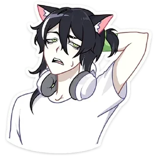 😕 emoji Рен @StickersPackRobot Telegram sticker 1 of 77