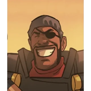 😁 emoji Демоман TF2 Telegram sticker 7 of 28
