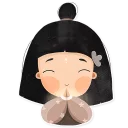 Sticker from girls