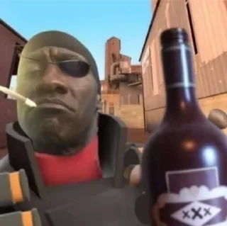🤨 emoji Демоман TF2 Telegram sticker 15 of 28