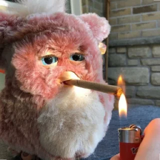 🚬 emoji фëрби боги. Telegram sticker 13 of 45