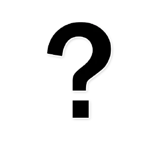 ❓ emoji Набор стикеров от @Ctikerubot Telegram sticker 2 of 56