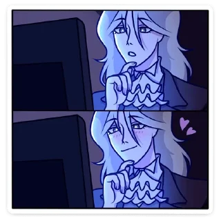 🤐 emoji Ᏼиᴧᴄᴏн @ran_eblan_com Telegram sticker 16 of 48