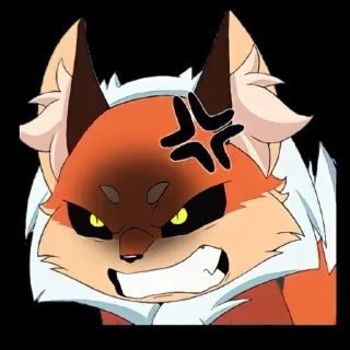 😡 emoji Алиса Telegram sticker 10 of 10