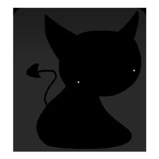 😶 emoji Small demon Telegram sticker 3 of 9