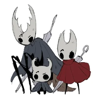 🫤 emoji Hollow knight Telegram sticker 9 of 50
