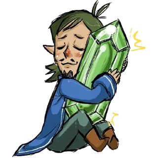 💎 emoji Legend Of Link Telegram sticker 16 of 59