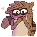 Sticker from Regular Show Cartoons @TVstickers
