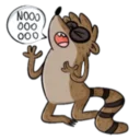 😒 emoji Regular Show Cartoons @TVstickers Telegram sticker 11 of 120