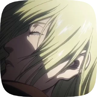 😴 emoji Annie-attack on titan Telegram sticker 14 of 18