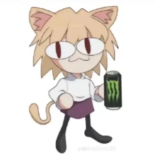 Sticker from Неко