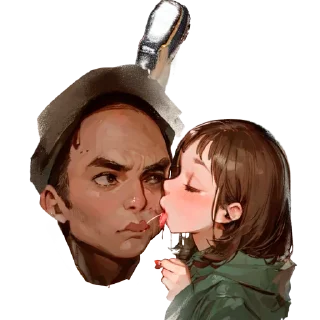 😘 emoji Лысый и все все все Telegram sticker 23 of 30