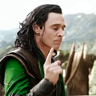 ☝ emoji Loki | @eulaliacalm Telegram sticker 20 of 53