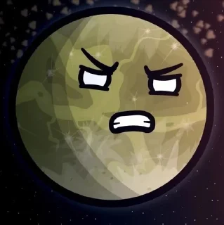 🌟 emoji :: Ganymede💋|| Solarballs Telegram sticker 8 of 63