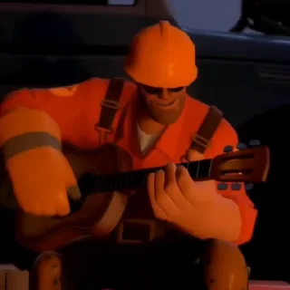 Sticker from Team fortress 2