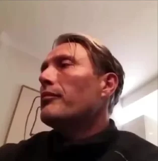 Sticker from Mads Mikkelsen