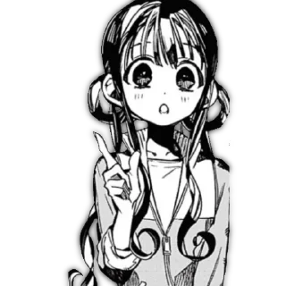 ☝️ emoji Aoi Akane by @kawaii_potat0 Telegram sticker 18 of 113