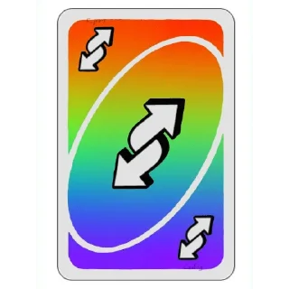 ❌ emoji Uno Telegram sticker 6 of 12