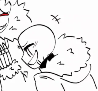 Sticker from Killer sans @Warframe_Night