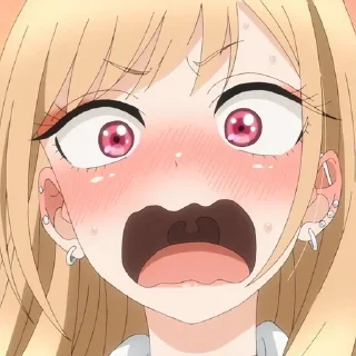 😲 emoji Фарфоровая кукла @anime_sticks Telegram sticker 19 of 25