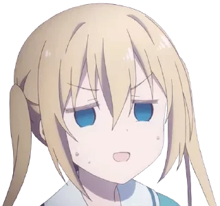 😒 emoji Lovely girls Telegram sticker 12 of 68