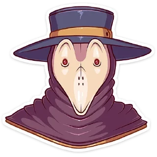 😳 emoji Доктор Счастье @stickerdom Telegram sticker 19 of 49