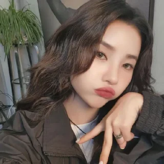 ✌️ emoji Chon Soyeon. Telegram sticker 7 of 60