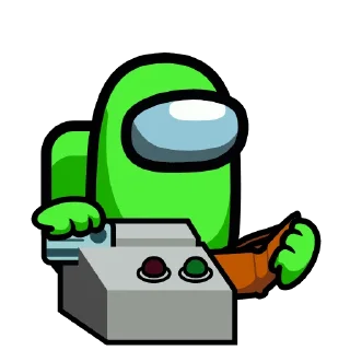 🤑 emoji Among us @stickerdom Telegram sticker 12 of 24