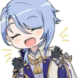 ✨ emoji Kamisato Ayato Telegram sticker 6 of 71