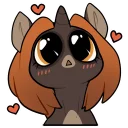 😍 emoji Autumn Zazush Telegram sticker 12 of 21