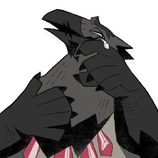 😂 emoji Skage the Brave Telegram sticker 7 of 38