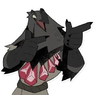 🔫 emoji Skage the Brave Telegram sticker 10 of 38