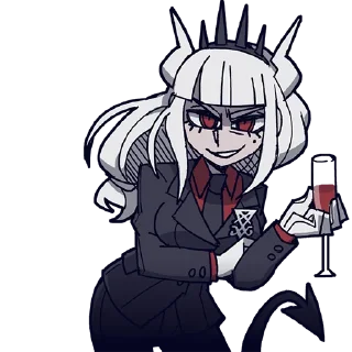 👹 emoji Helltaker Telegram sticker 3 of 60