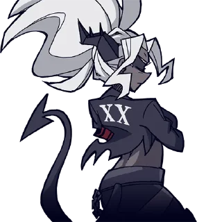 😒 emoji Helltaker Telegram sticker 16 of 85