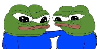 Sticker from pepe