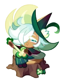 🍀 emoji клеверное печенье!! (@UwUblade) Telegram sticker 7 of 11