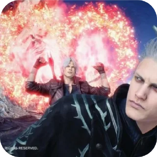 🖼 emoji DMC AN_Dark Vergil Telegram sticker 13 of 94