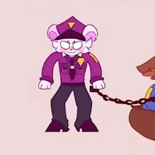 Sticker from Pink poley