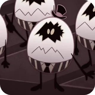 🤷 emoji БОЛЬШЕ ⇨ @CLOOBHUB ЯИЧНЫЕ ПРИСПЕШНИКИ ОТЕЛЬ ХАЗБИН Telegram sticker 22 of 52