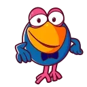 Sticker from Smeshariki