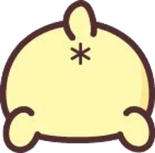💋 emoji pompompurin Telegram sticker 15 of 16