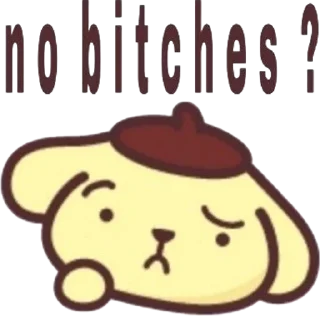 🤨 emoji pompompurin Telegram sticker 8 of 16